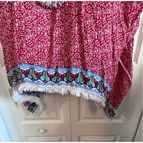 Back From Bali Boho Tassel Top | One Size | Festival Beachwear Vibes - Picture 6 of 6